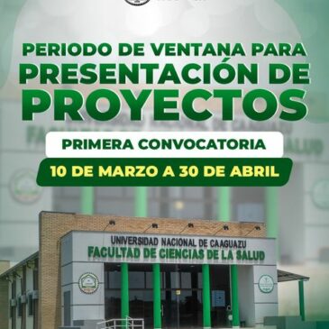 Convocatoria para la presentación de Trabajos y proyectos de Investigación